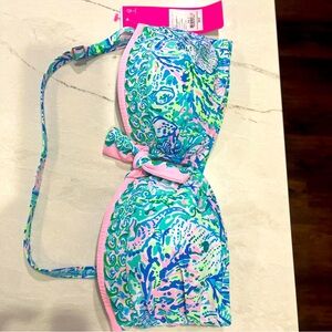 Lilly Pulitzer bikini top. Size 8. NWT